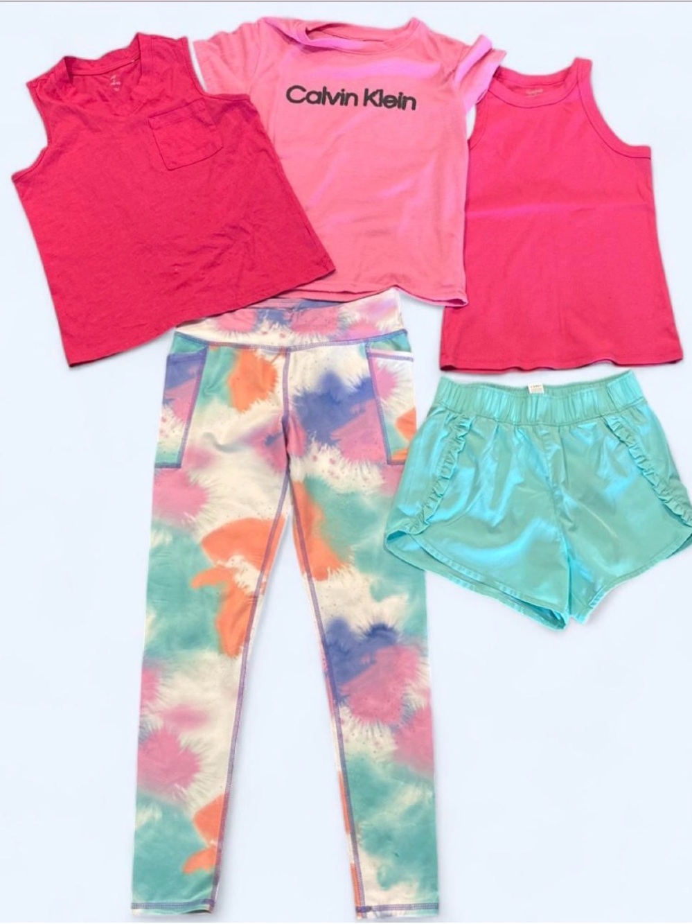 Girls colorful outfit bundle